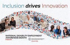 National Disability Employment Awareness Month Poster