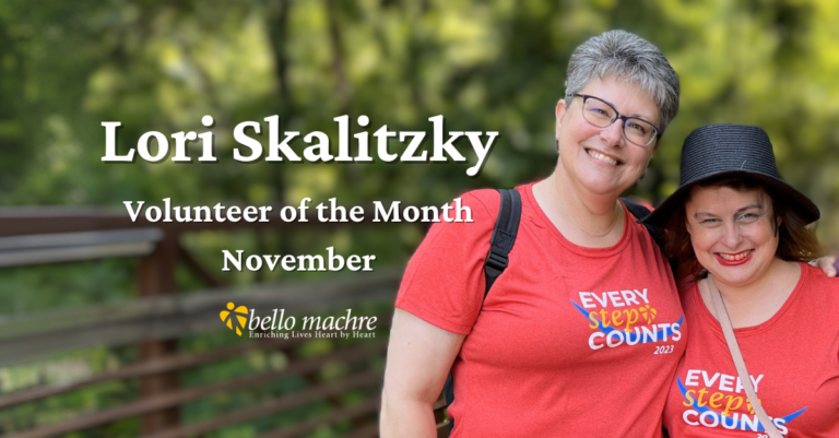 Congratulations to Lori Skalitzky, our November Volunteer of the Month!