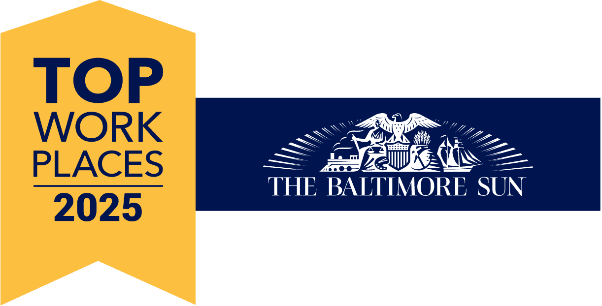 The Baltimore Sun Top Work Places 2025 logo